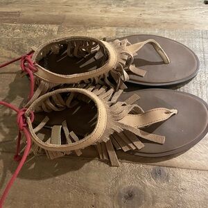Sanuk mocassin sandals